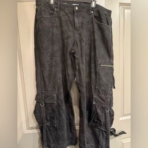 Wild Fable Dark Gray Cargo Pants